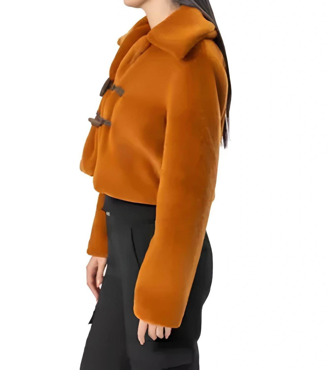 Area Stars - ABI FAUX FUR JACKET - Rack Hunt -