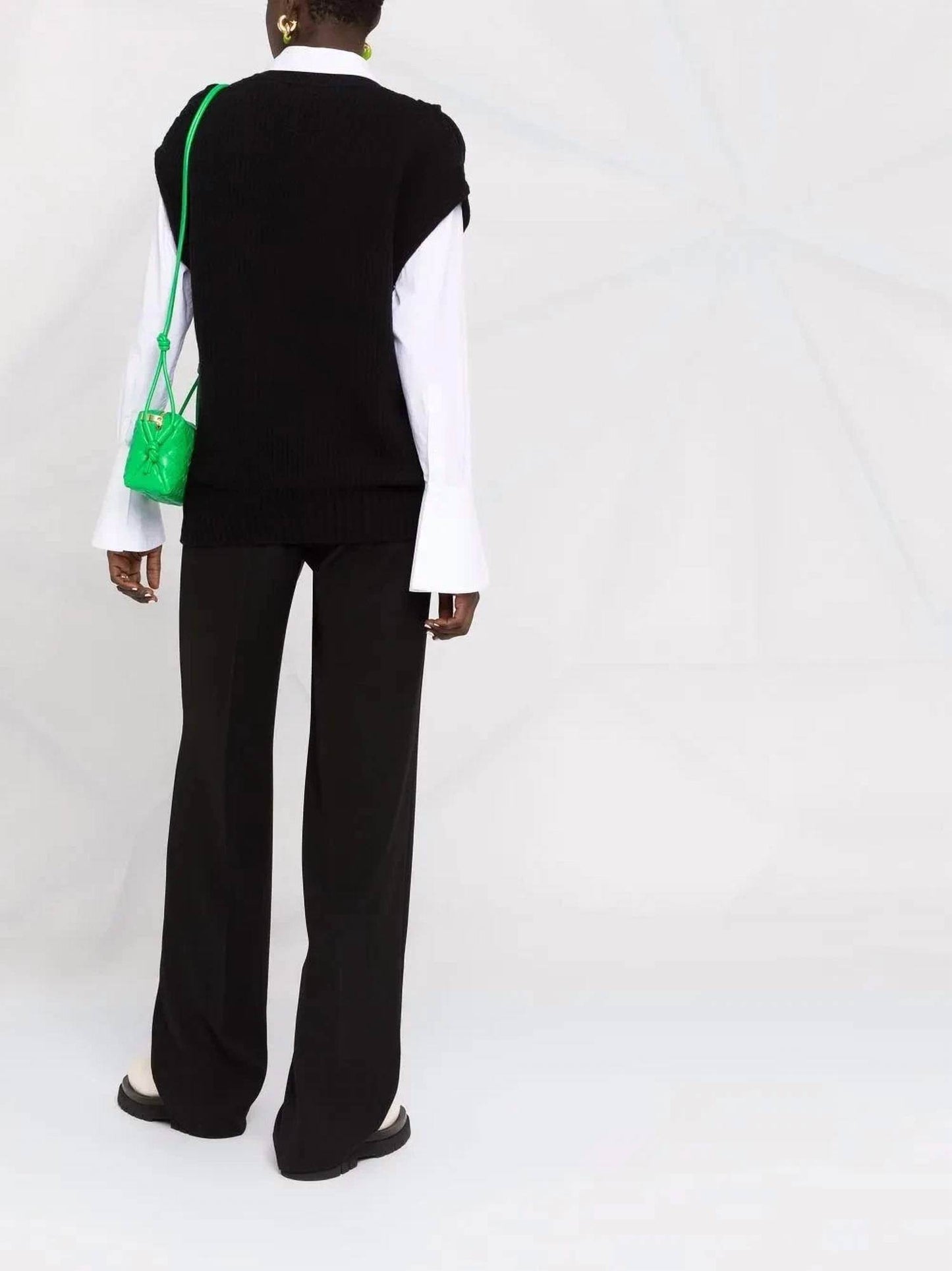 Valentino - Open-knit Wool-blend Vest - Rack Hunt