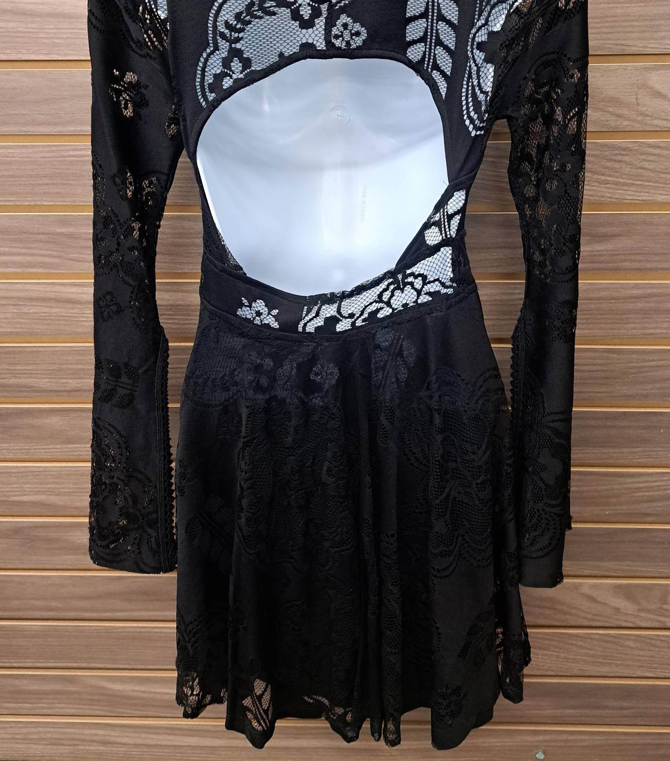 Shop the Trends - Lace Cutout Dress - Rack Hunt