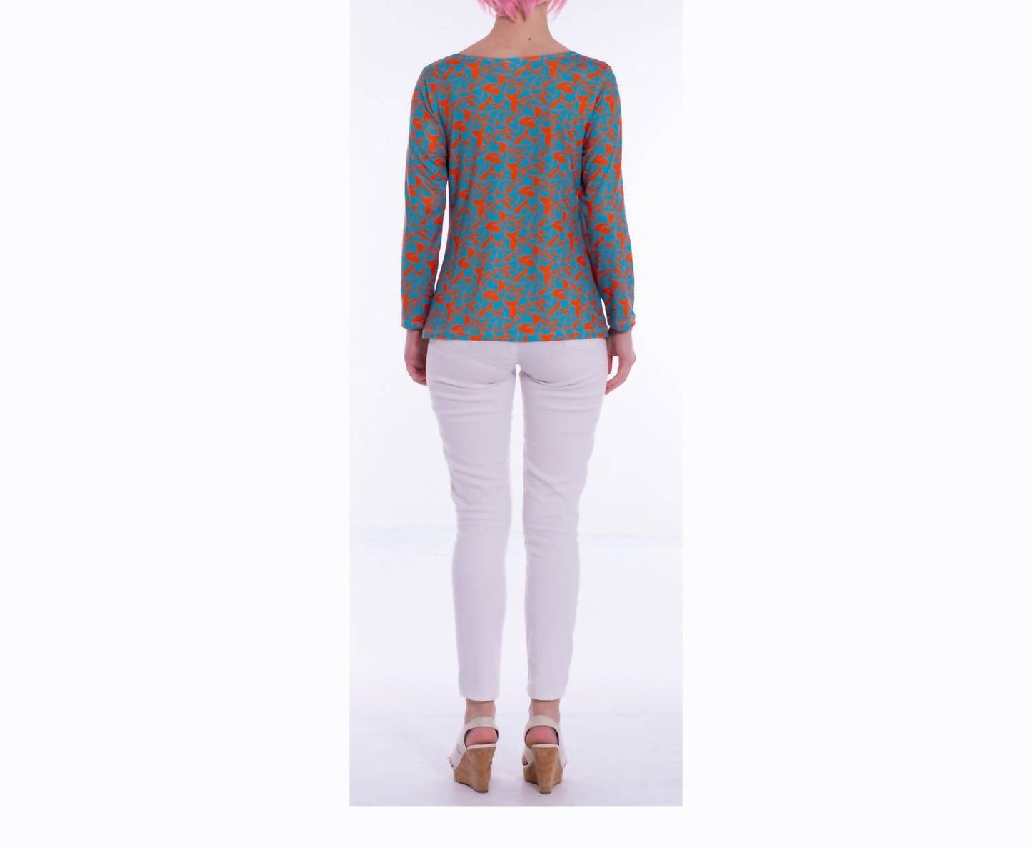 Talia Long Straight Sleeves Top