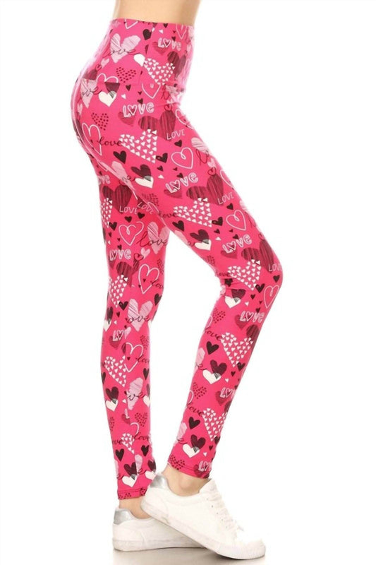 LOVE IT - Valentines Heart Leggings - Rack Hunt -