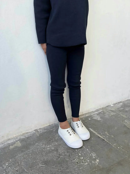 A Basic Brand - Kid's Rib Leggings - Rack Hunt
