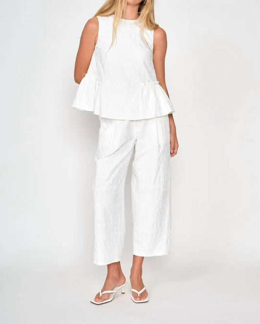 Selah Cropped Straight Pants