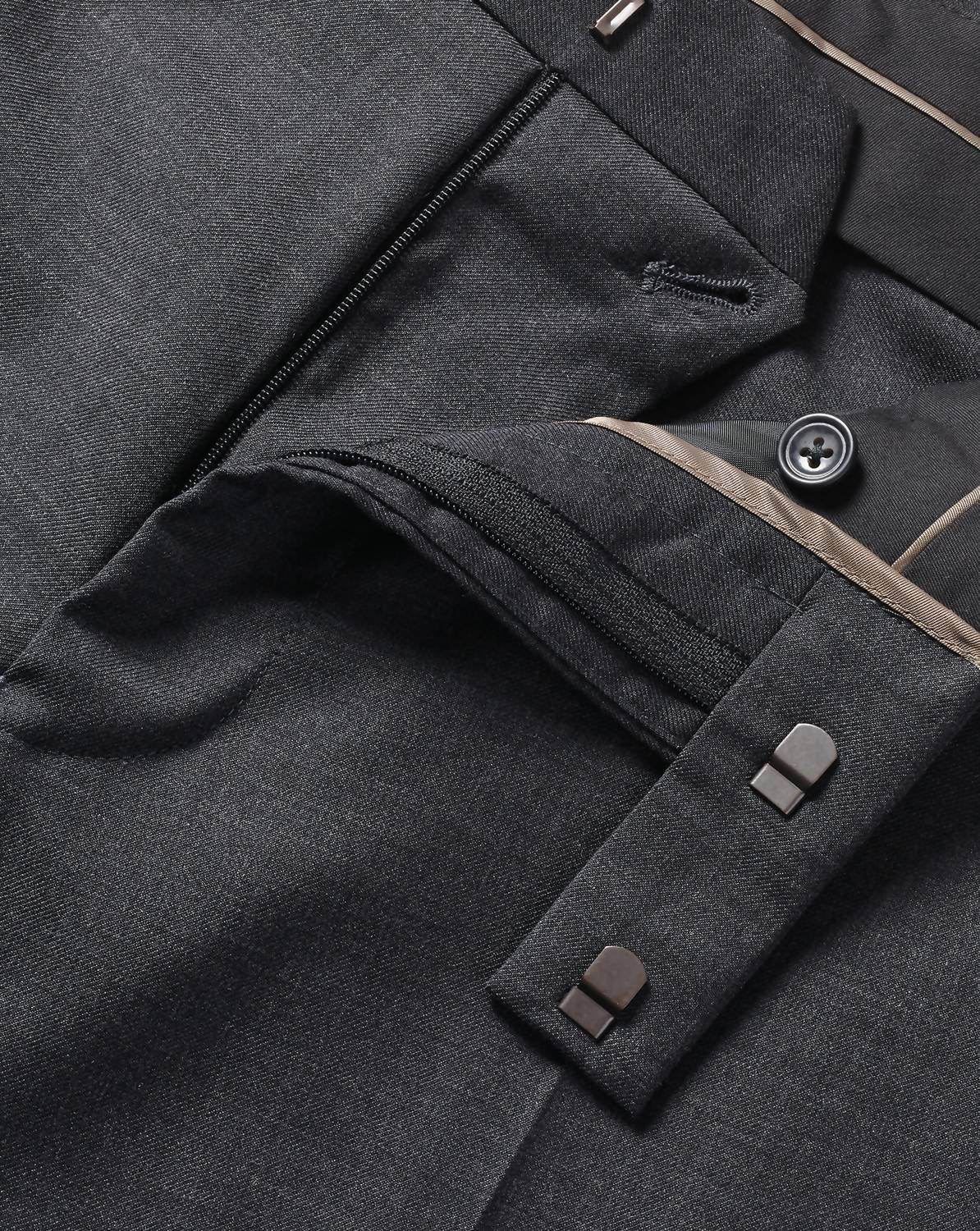 Charles Tyrwhitt - Natural Stretch Twill Suit Pants - Rack Hunt -