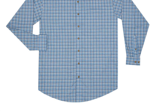 Batton - Men's Non-iron Cotton Long Sleeve Sport Shirt - Rack Hunt -