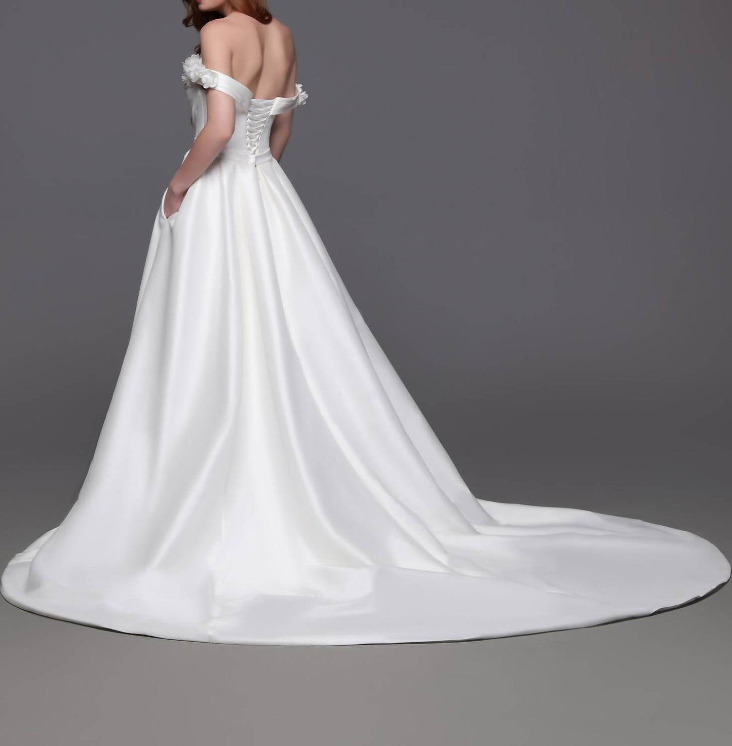 DaVinci Bridal - Off The Shoulder Wedding Gown - Rack Hunt