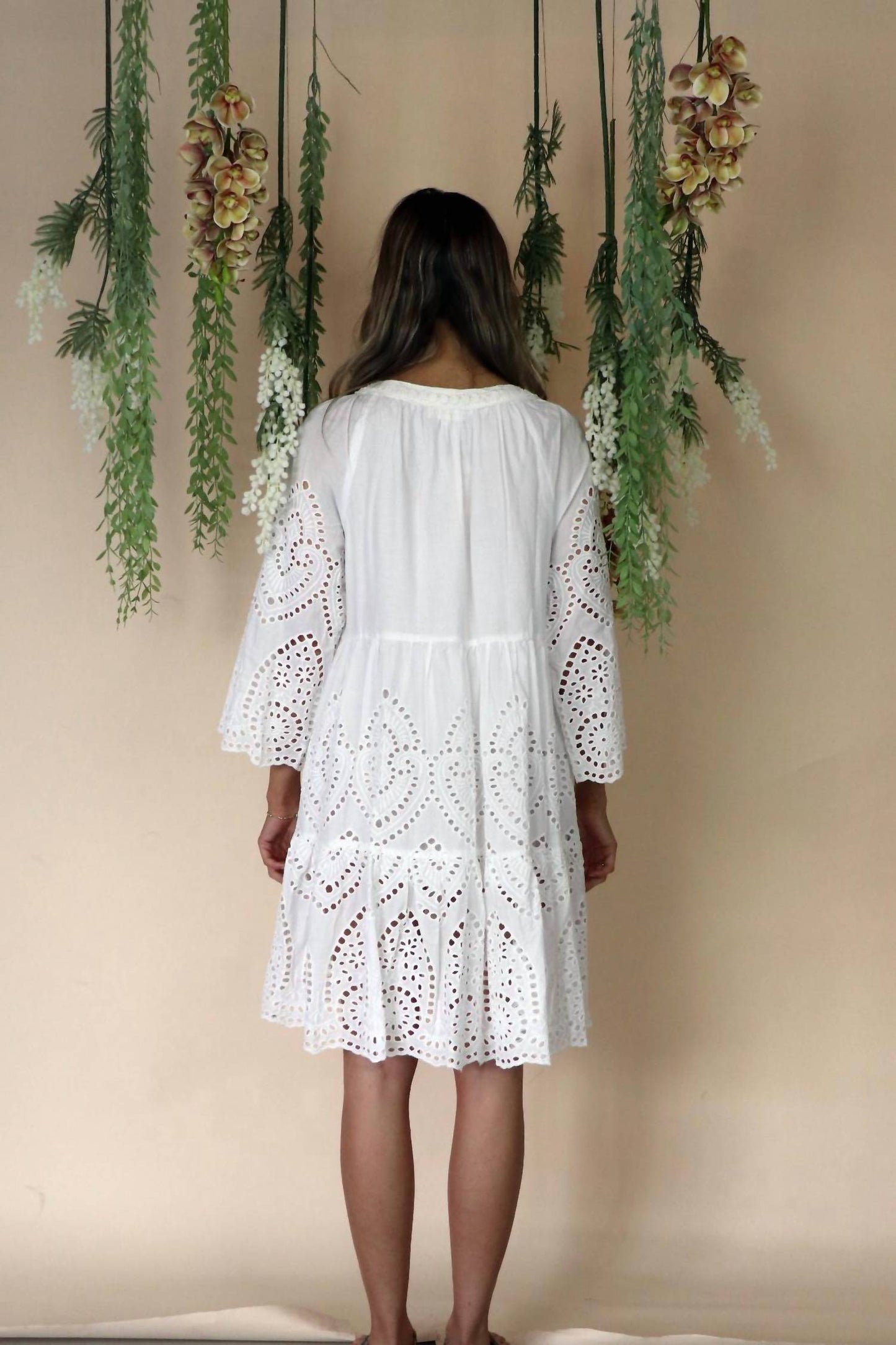 Cleopatra Eyelet Dress