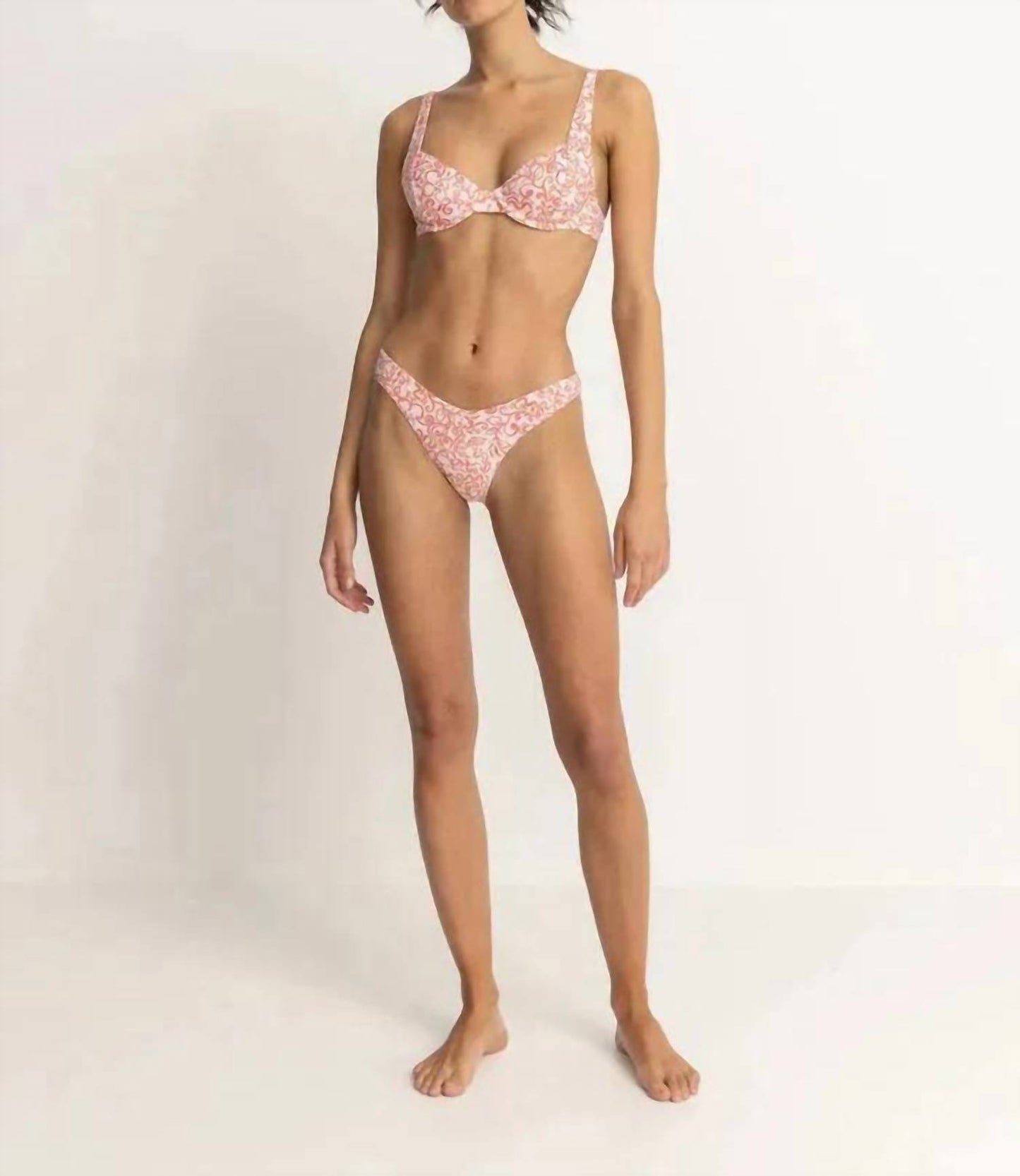 Islander Floral Hi Cut Bottom