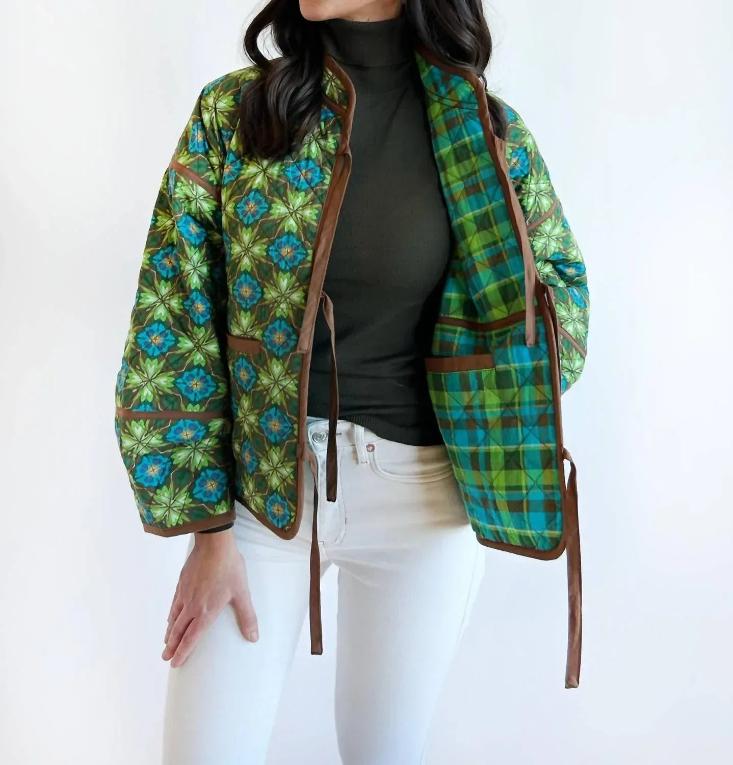 BROOKS AVENUE - The Eloise Reversible Quilted Jacket - Rack Hunt