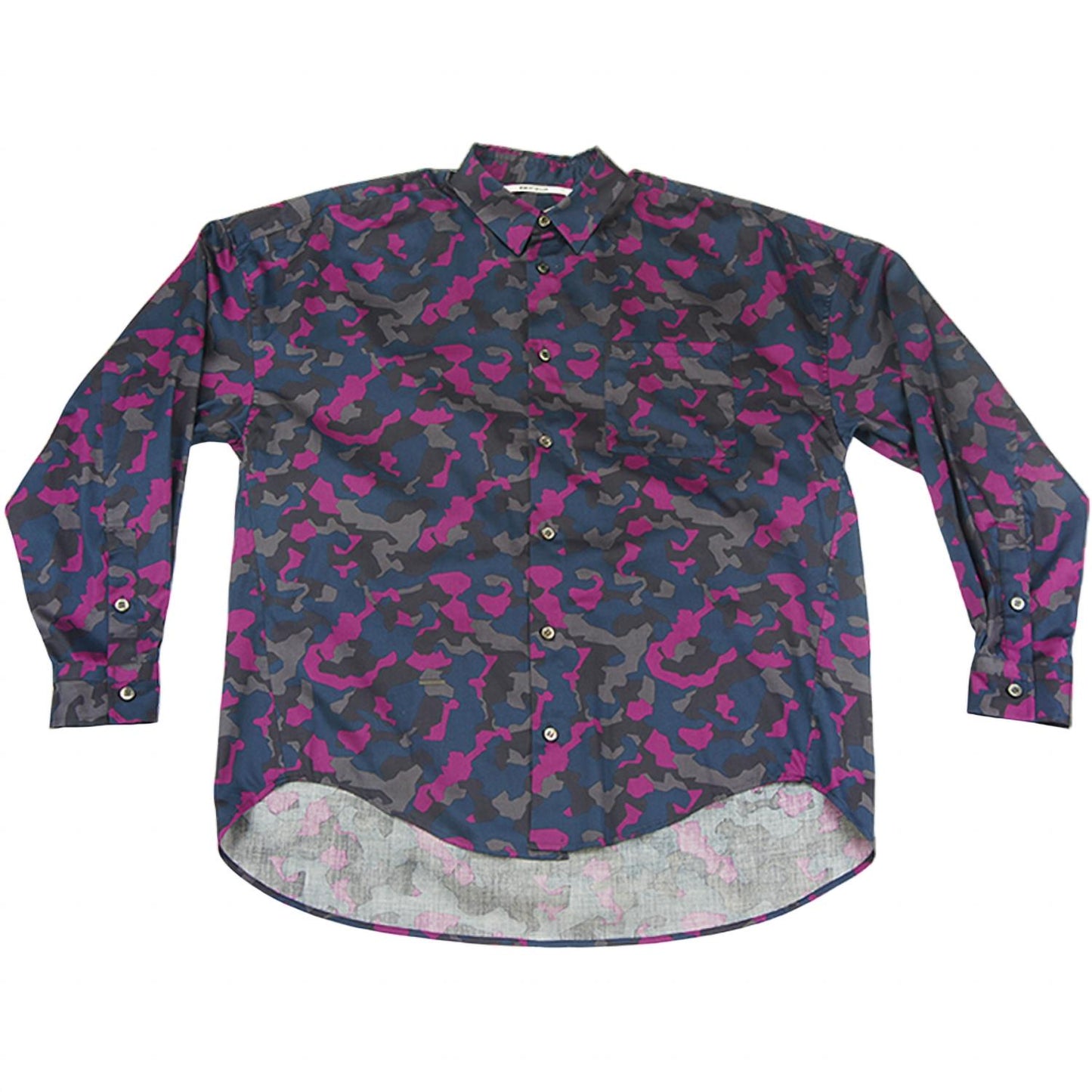Men's Camo Night Button Up Shirt