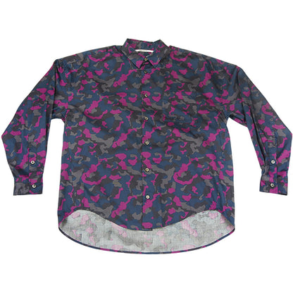 Men's Camo Night Button Up Shirt