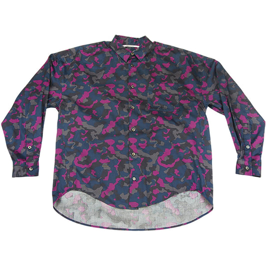 Men's Camo Night Button Up Shirt