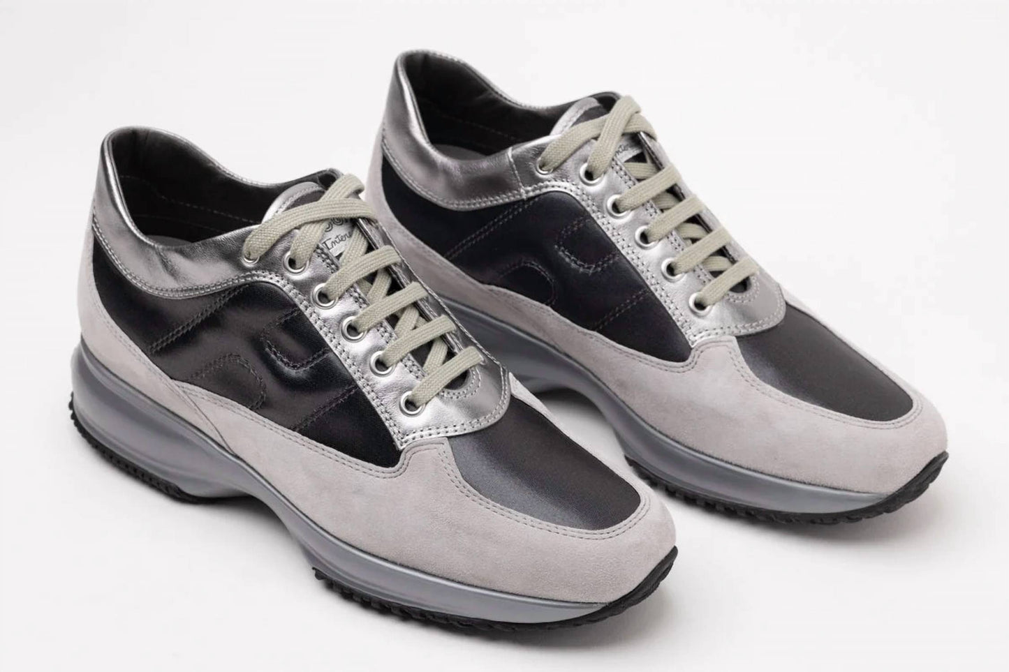 Women's Interactive Allacciato Leather Sneakers
