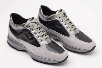 Women's Interactive Allacciato Leather Sneakers