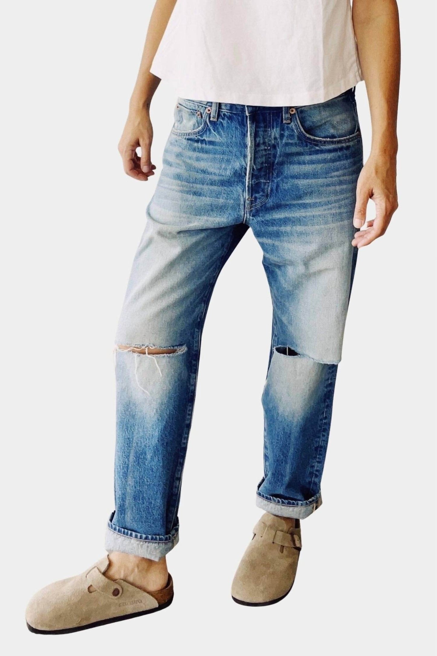 Hey Gang - The Loose Crop Jeans - Rack Hunt -