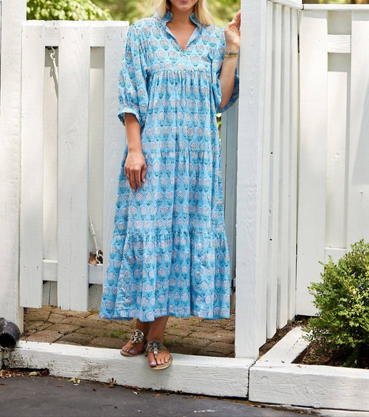 The Hydrangea Palmetto Dress