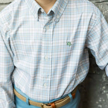 Boys Performance Roscoe Button Down Shirt