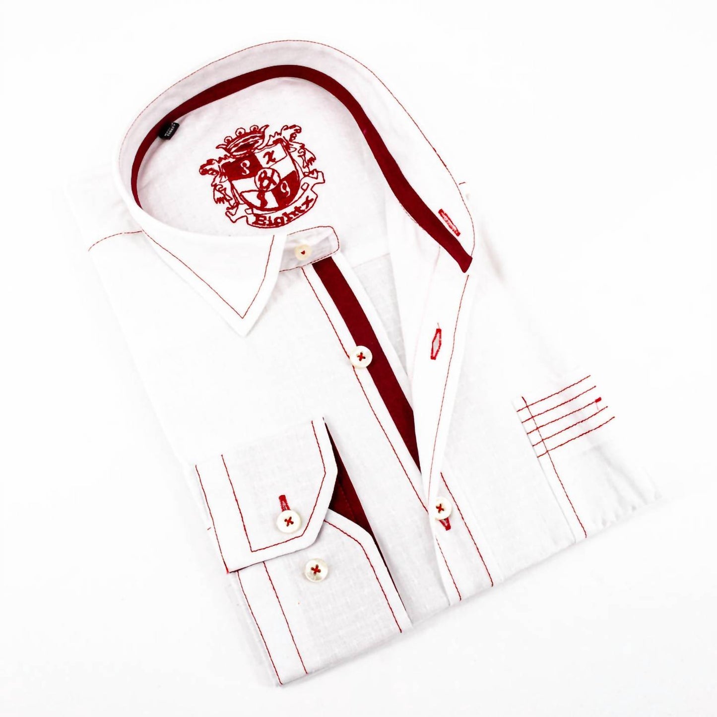 Jacquard V Shirt With Pocket