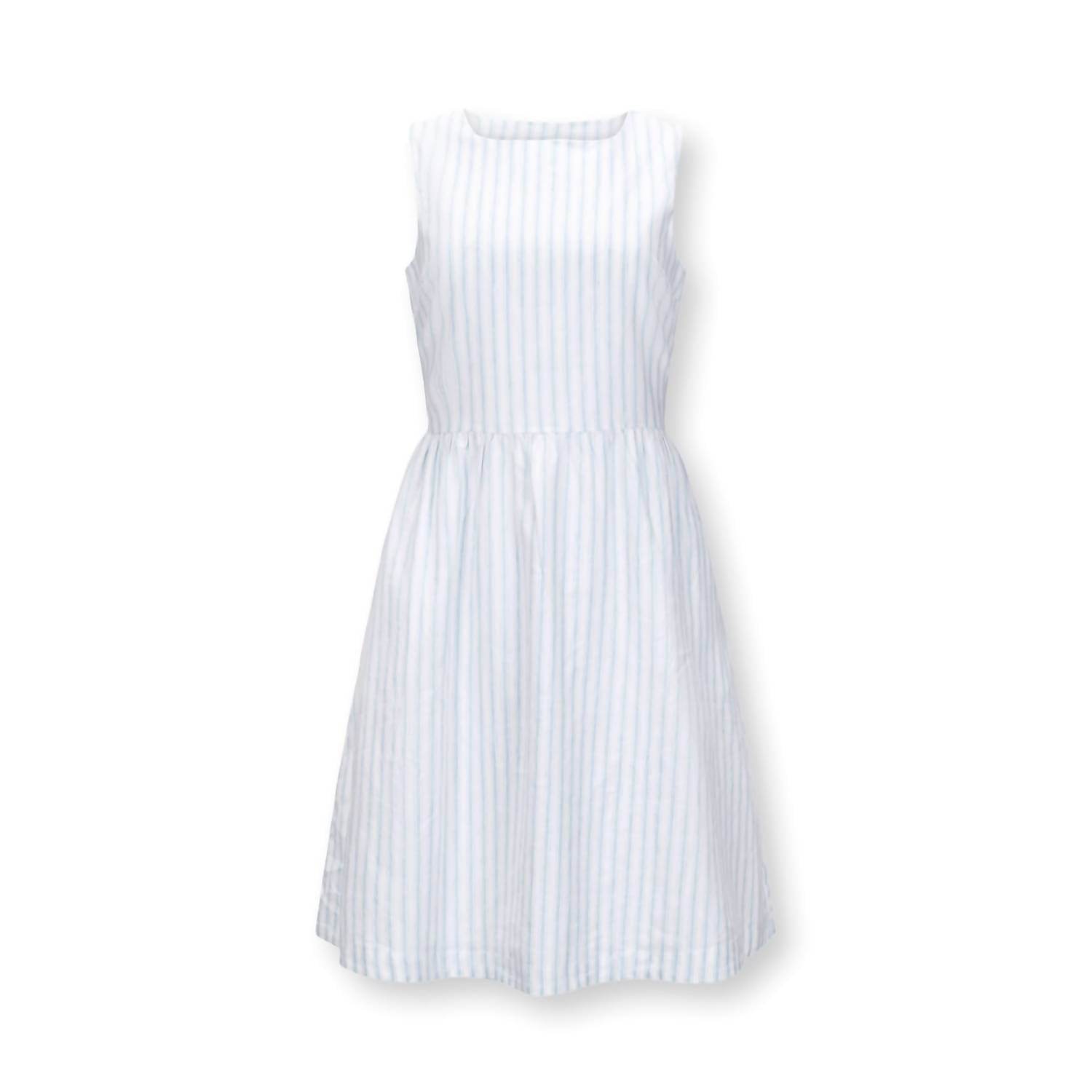 Hope & Henry - Open Back Organic Cotton & Linen Sundress - Rack Hunt -