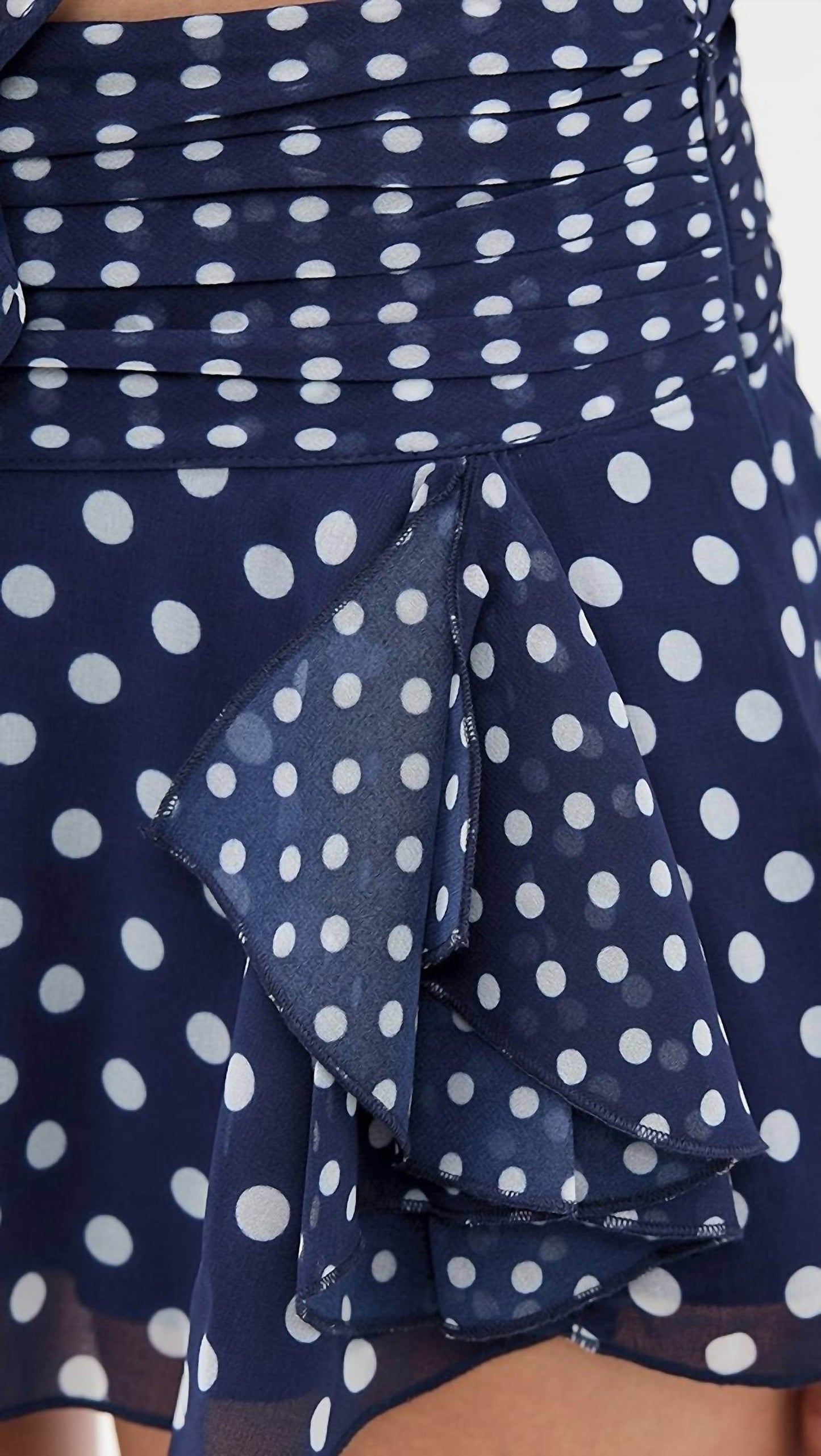 Guizio - Chiffon Slit Mini Skirt - Rack Hunt