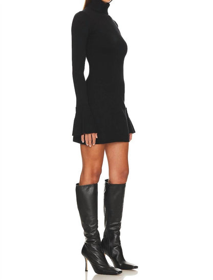 Turtleneck Mini Dress