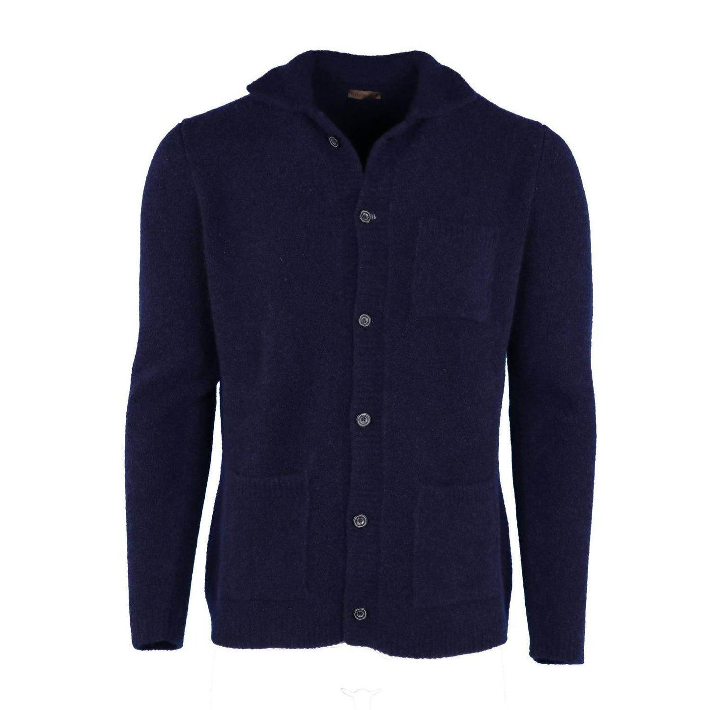 Stile Latino - Men's Mykonos Cashmere And Silk Boucle Cardigan-blazer - Rack Hunt -