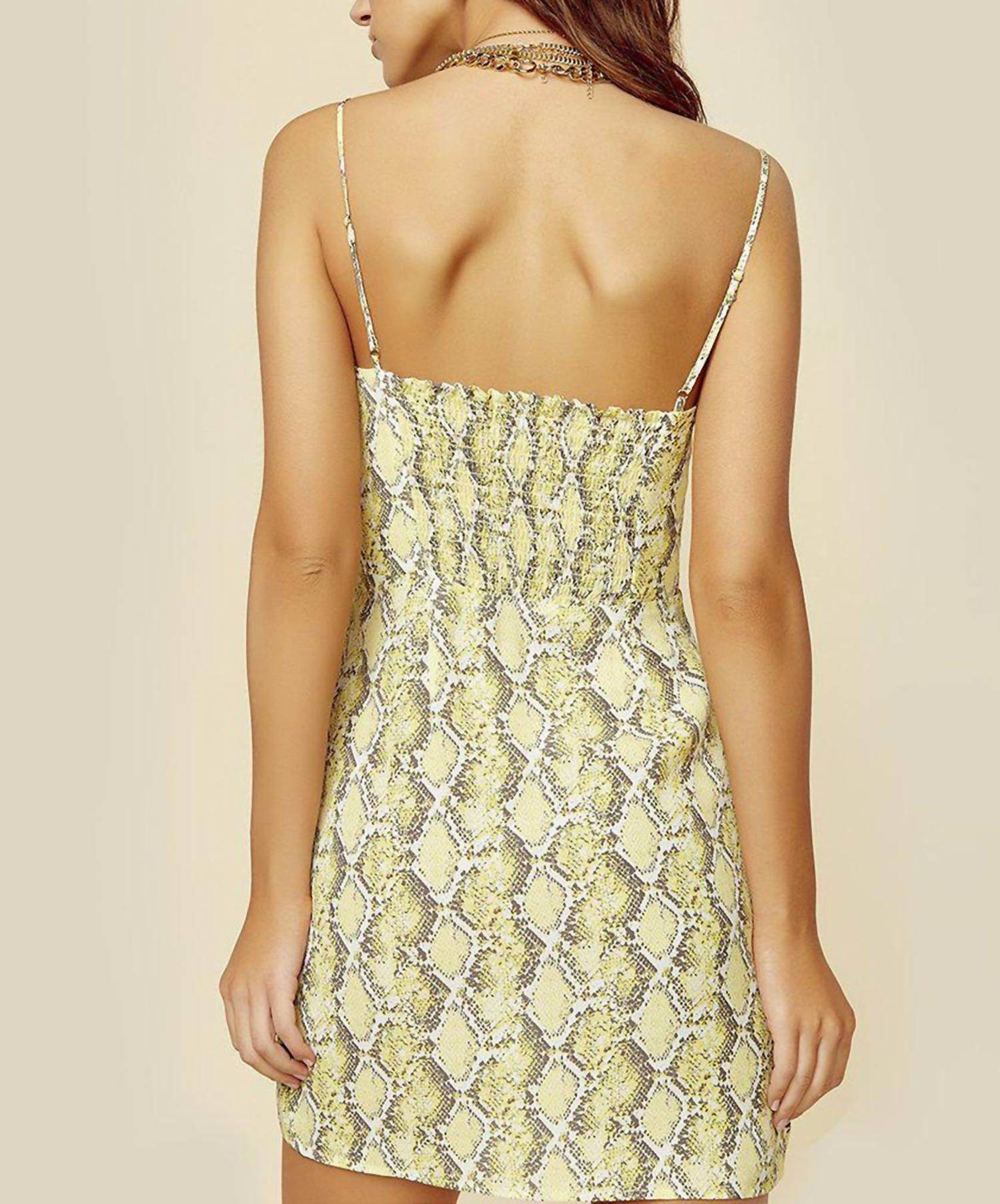 Blue Life - Donia Smocked Mini Dress - Rack Hunt -