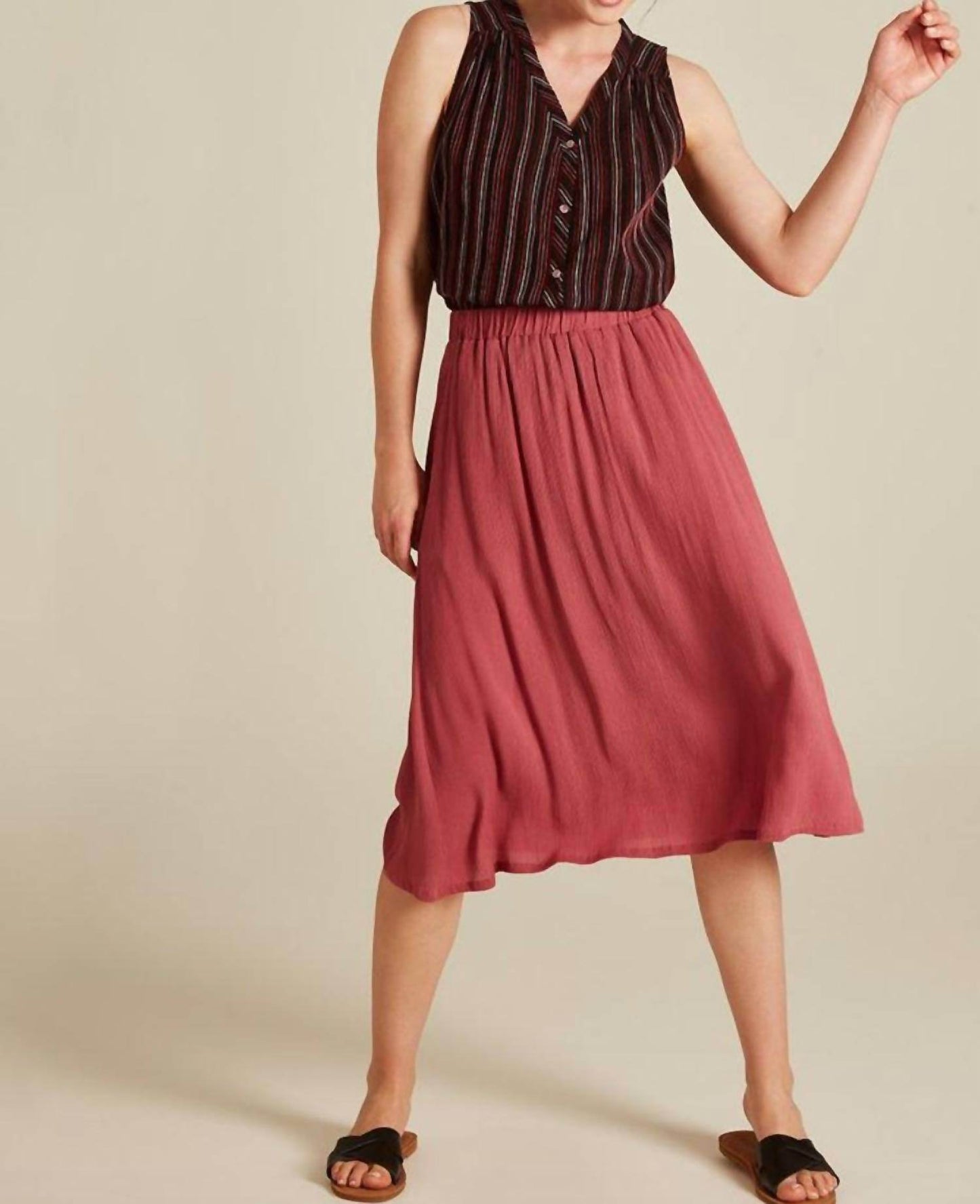 Tranquillo - Breezy Midi Skirt - Rack Hunt -