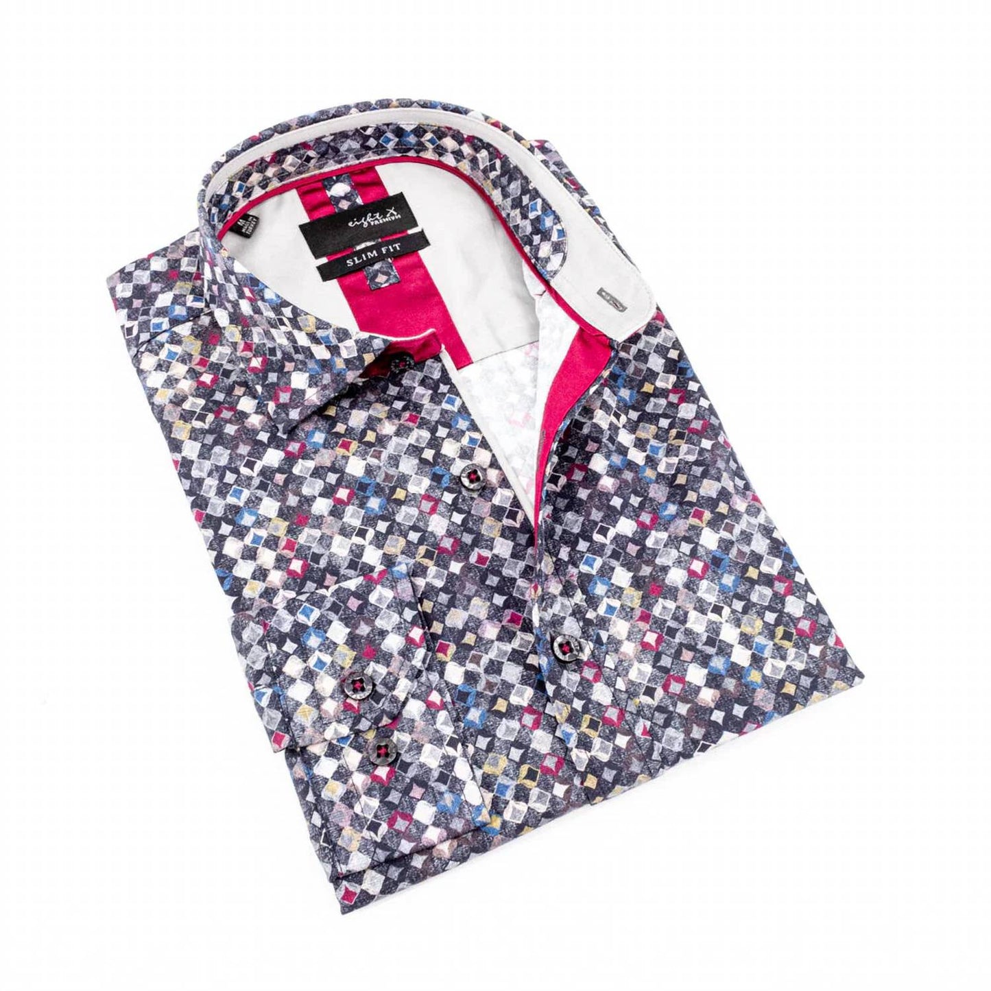 Abstract Button Down Shirt