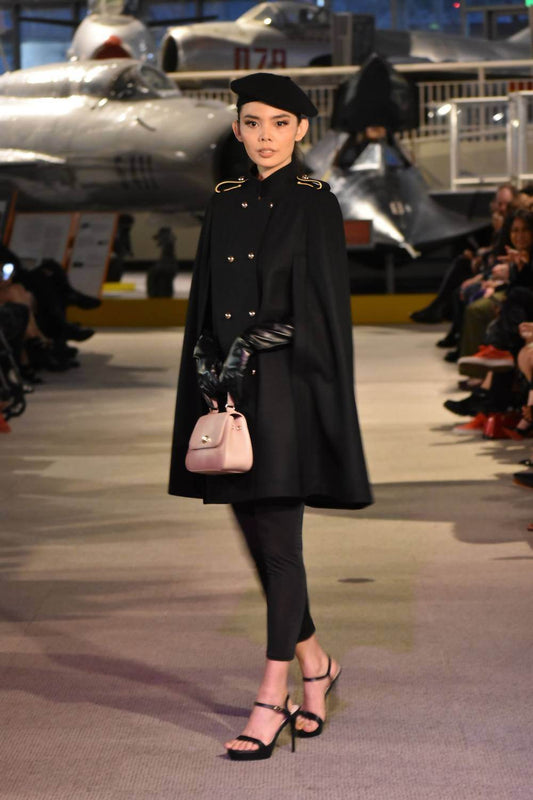 Rossario George - Women's Wool Cape - Rack Hunt -