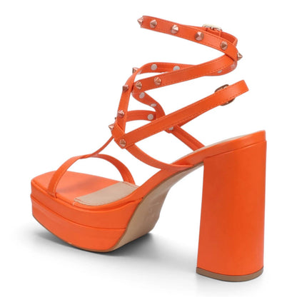 Women's Strappy Studded Sandals