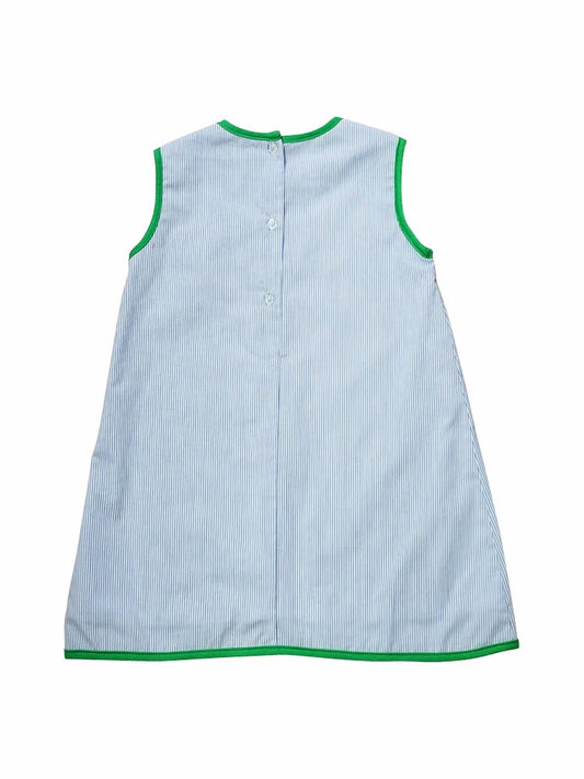 Girl's Cherry Applique A-line Dress