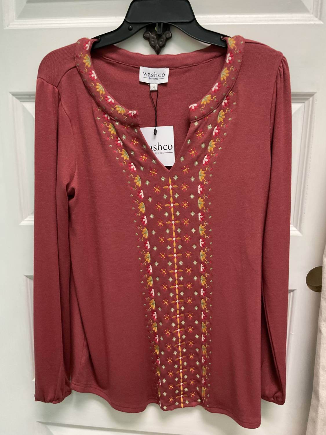 Washco - Charlie Rust Long Sleeve Top - Rack Hunt -