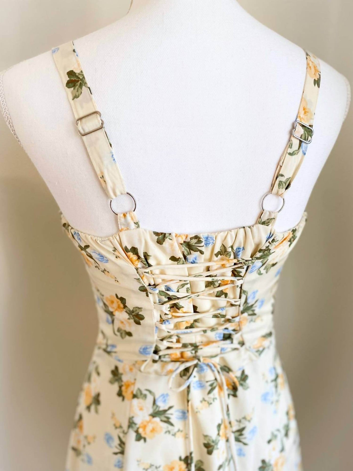 Ariti Kaziris - Women's Floral Corset Sundress - Rack Hunt