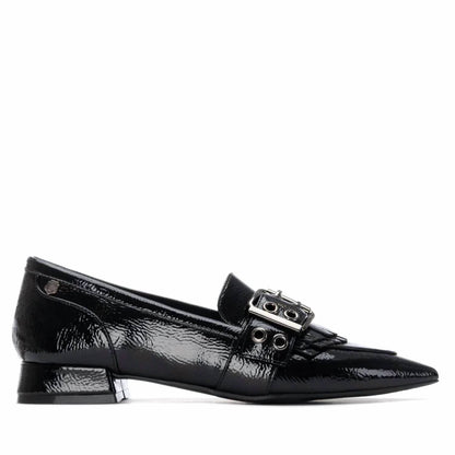 Women's Leather Pointed Toe Loafers