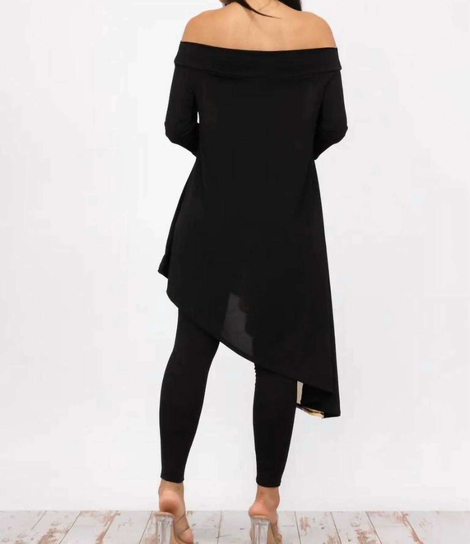 H&H Fashion - Two-piece Asymmetrical Set - Rack Hunt