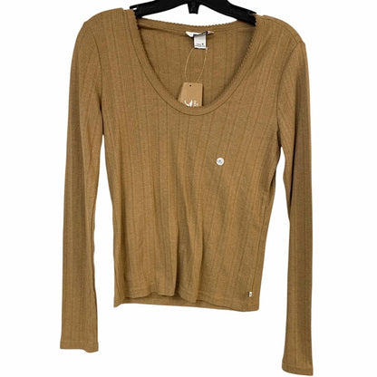 Women's Perfect Pointelle Long Sleeve Top