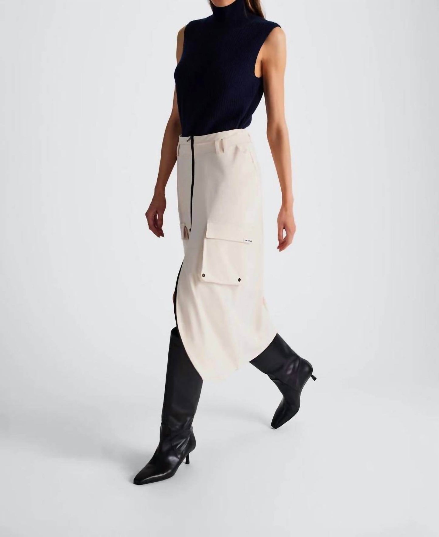 IN/ONE - Nola Cashmere Sleeveless Turtleneck - Rack Hunt -