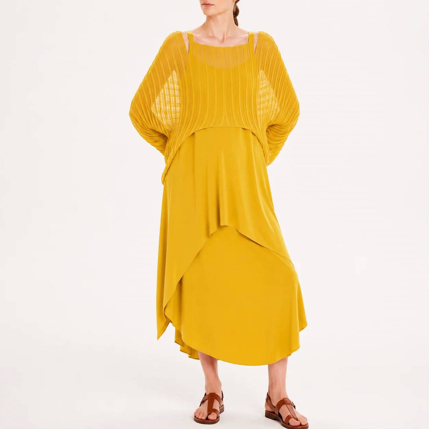 Archetypes Loose Draped Knit Top