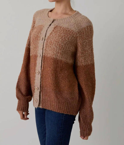 Grateful Colorblock Cardigan