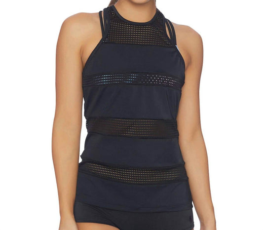 Exist By Next - Verve Activated High Neck 2-in-1 Tank Top With Sports Bra - Rack Hunt -