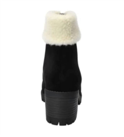 Women's Cable Lug Booties