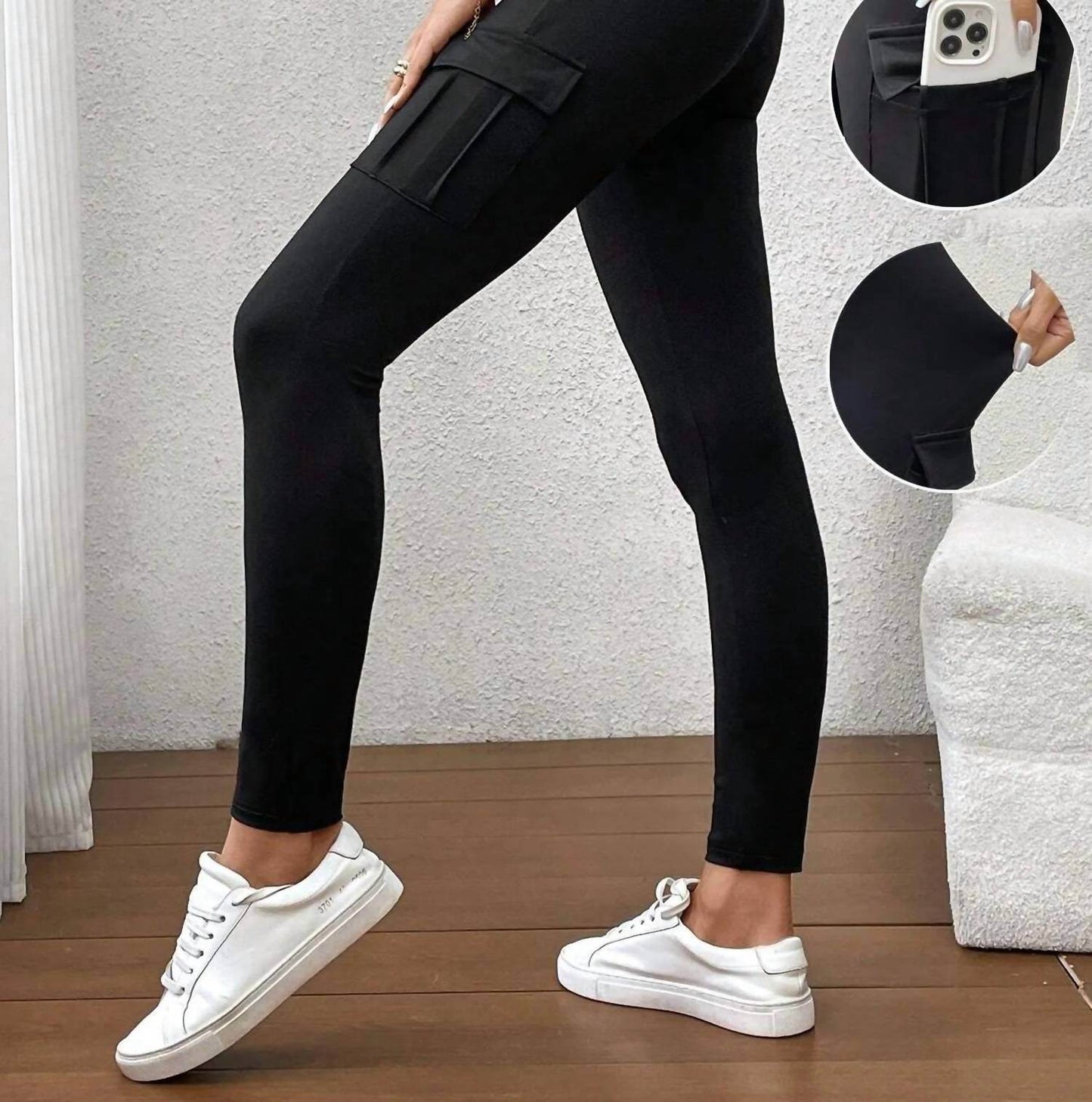 Rockstar Peach - Sgt Pocket Leggings - Rack Hunt -