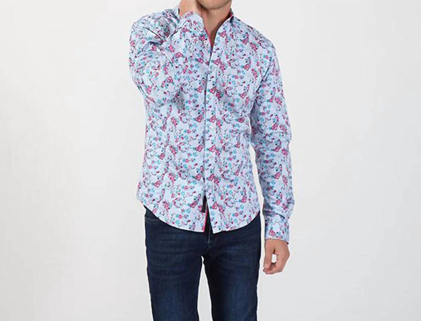 Striped Rose Shirt