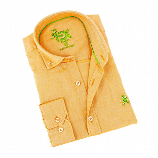 Oxford Frog Button Down Shirt