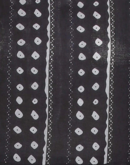Dots V Neck Maxi Dress