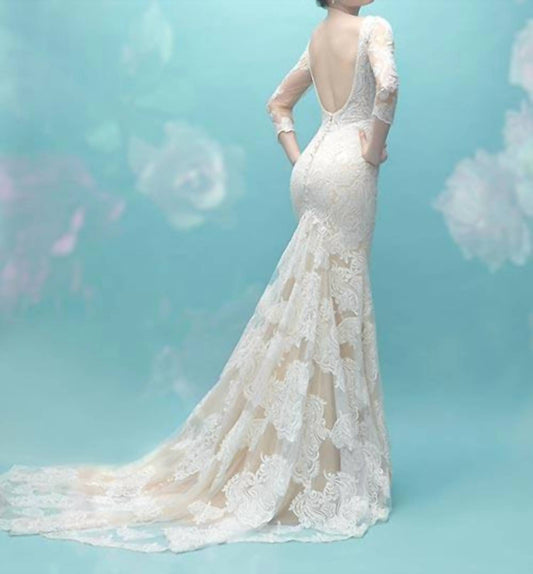 Mermaid Fit Wedding Gown