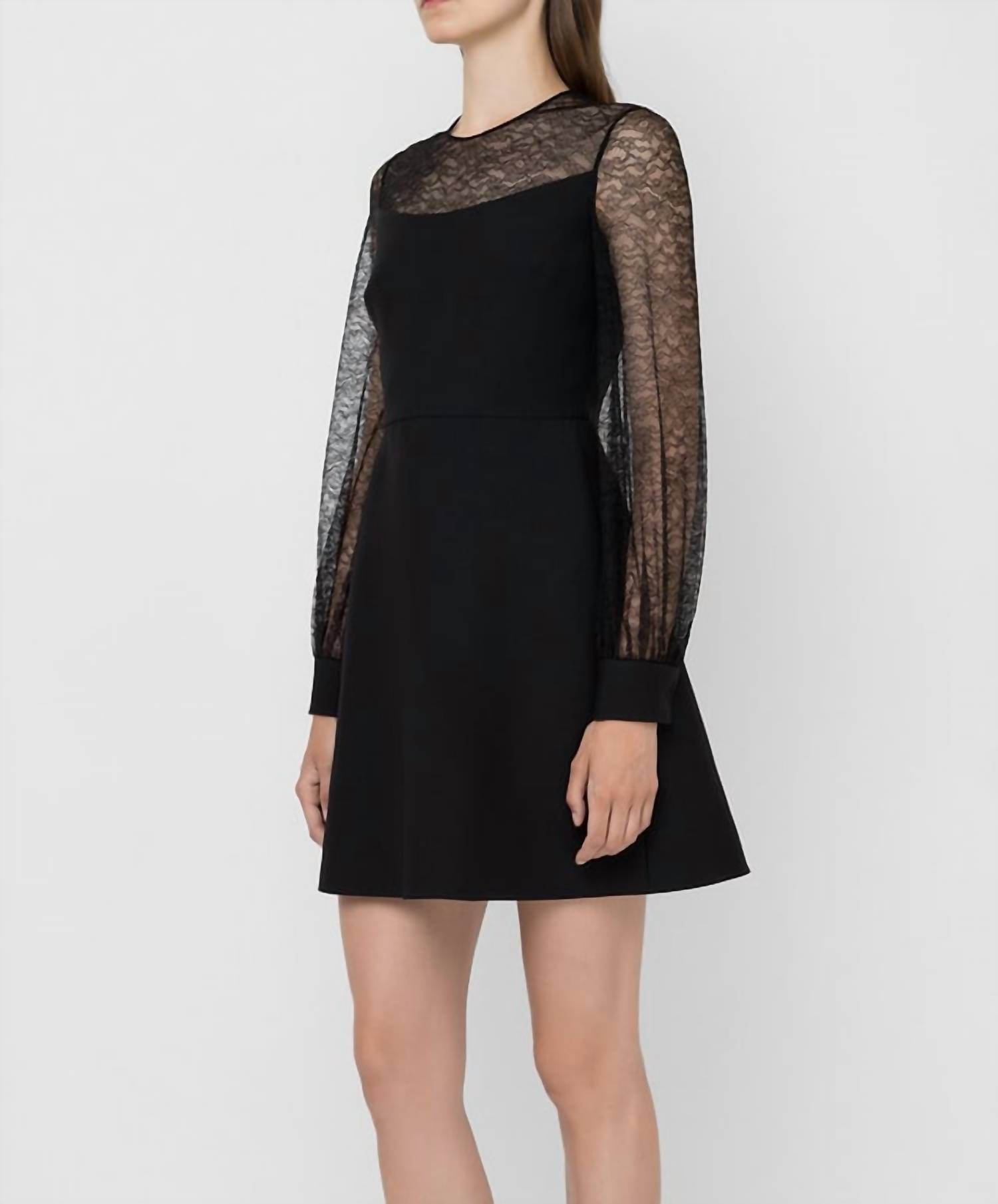 Valentino - Lace Insert Dress - Rack Hunt