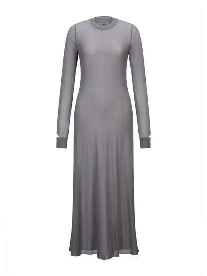 T.W.I.N. That’s What I Need - Women's Layered Mesh Maxi Dress - Rack Hunt