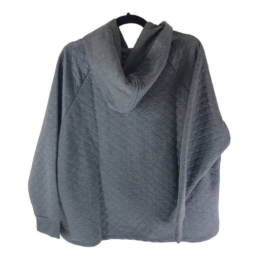 Market & Spruce - Women's Marley Quilted Henley Hoodie - Rack Hunt -